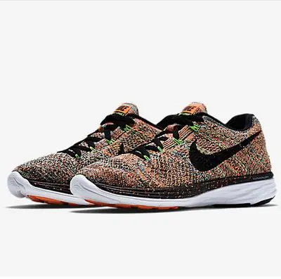 飞人Nike Flyknit Lunar 3彩虹飞线698182800 698181801 - 堆糖，美图