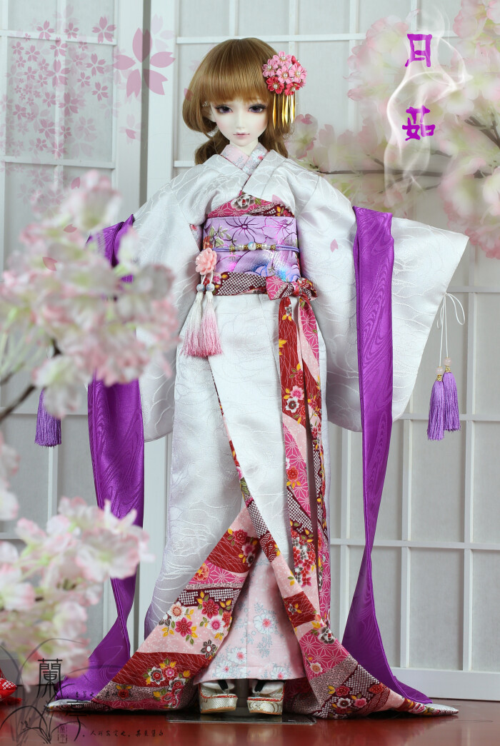 →兰亭←|BJD/SD娃衣BJD和服和风双子留袖和服月茹【限定】 - 堆糖，美