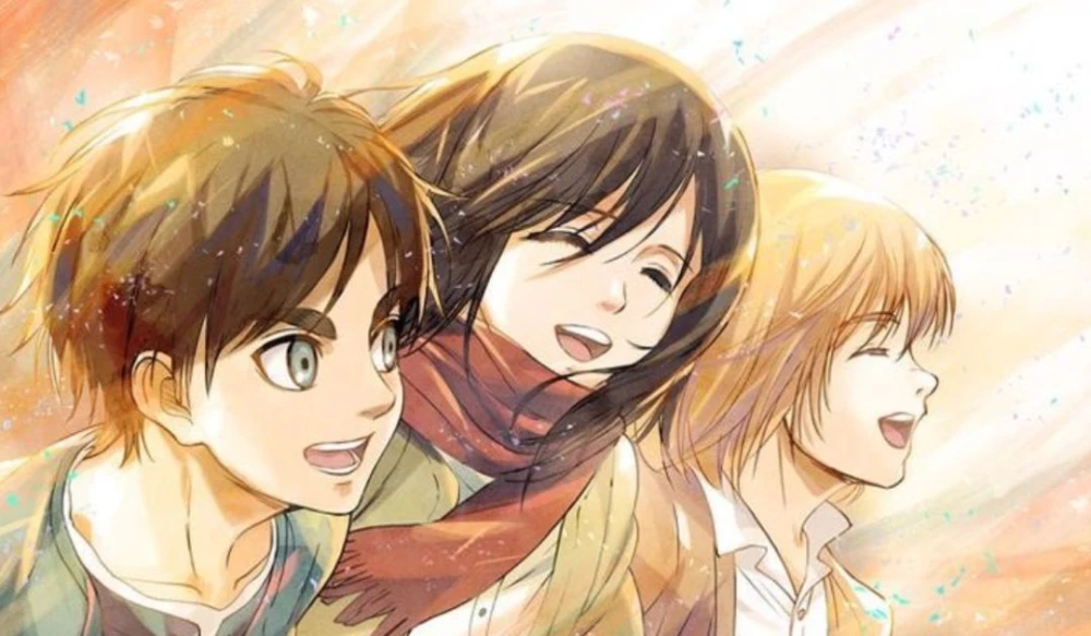 艾伦,三笠,阿尔敏三人组