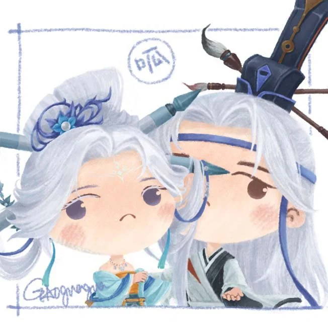 干将莫邪 画中仙王者头像 79 vb.