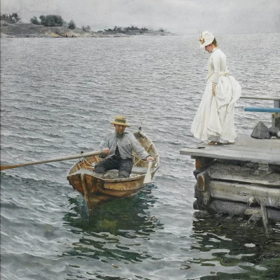 瑞典艺术大师Anders Zorn （安德斯·佐恩）绘画作品欣赏- 堆糖，美图