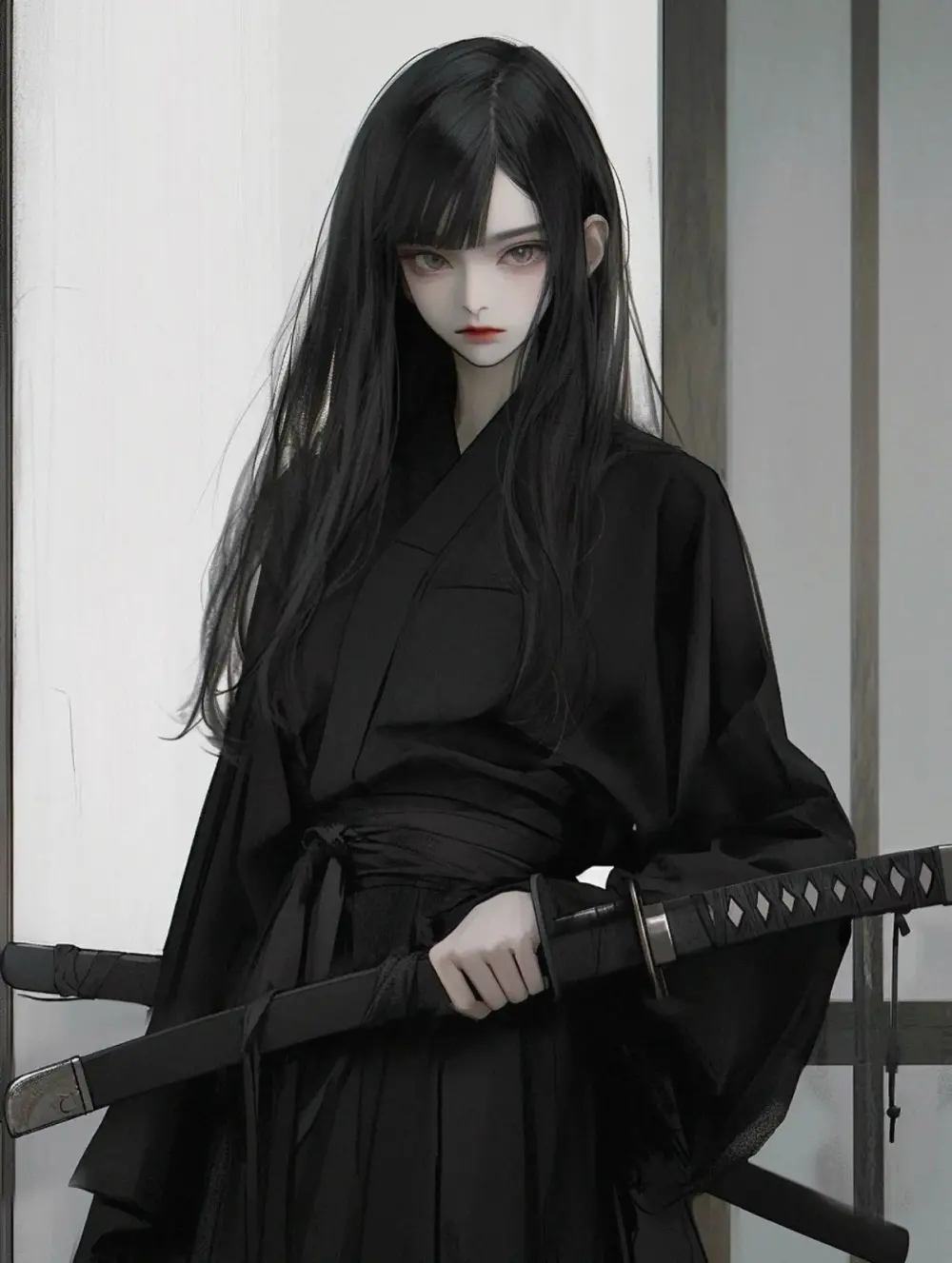 祁風月 3月17日 关注 最美女画像,绝绝子头像,暗黑系头像女,黑色古风