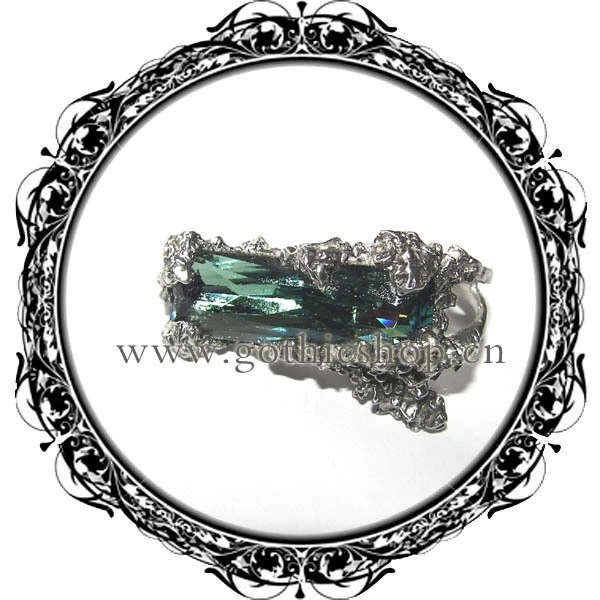 Alchemy Gothic R137 Winter Garden Crystal冬日水晶花园戒指- 堆糖