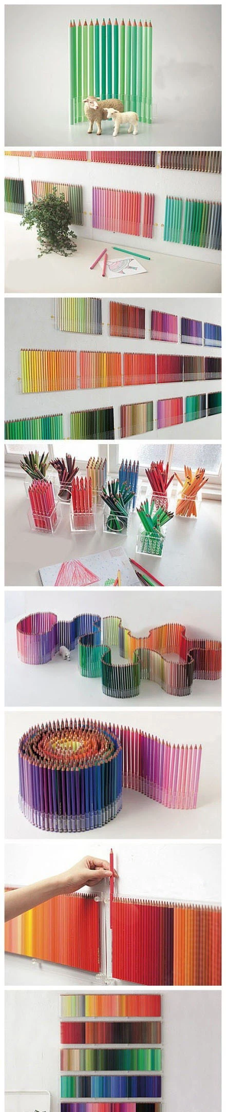 500种颜色的铅笔】这是FELISSIMO (芬理希梦)出品的500色铅笔(500
