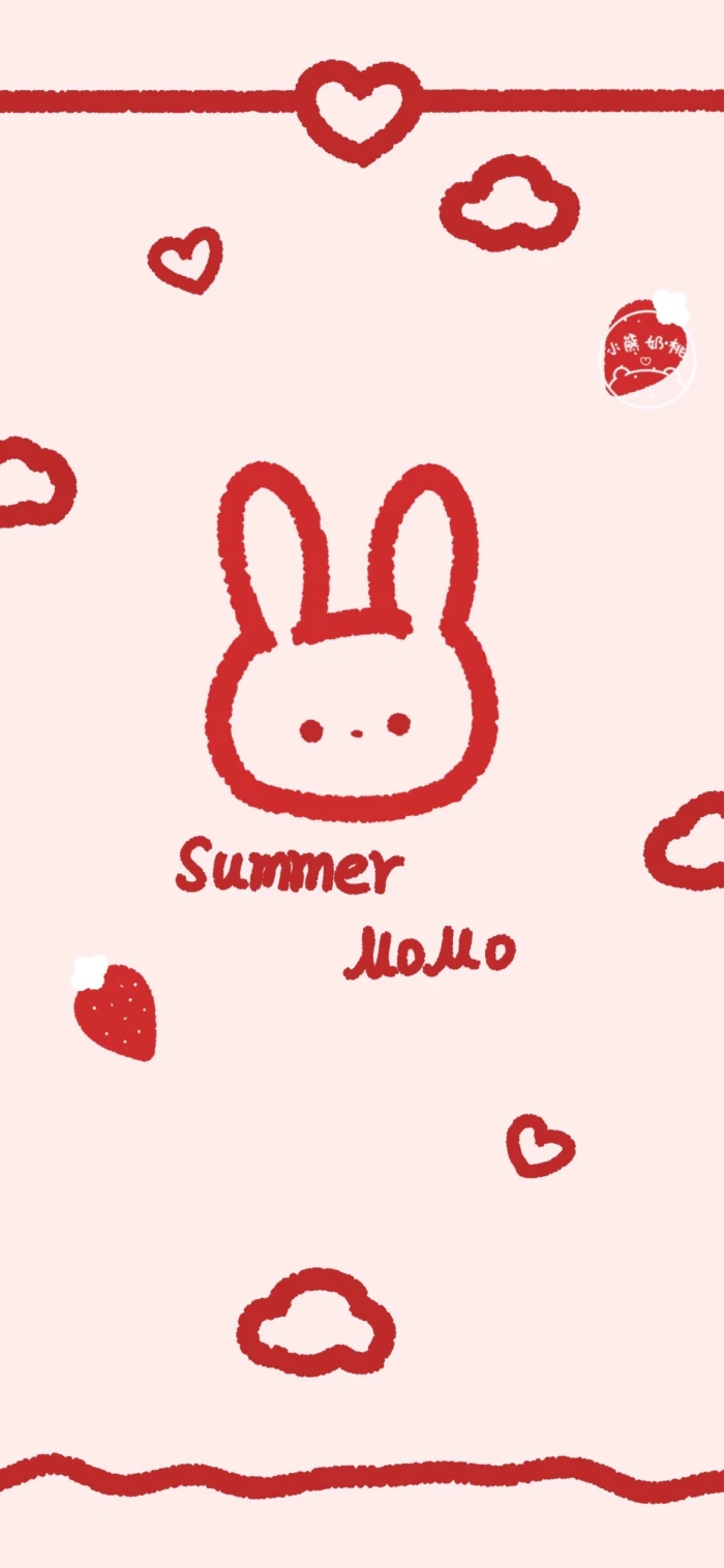 粉粉嫩嫩的小兔叽「weibo@小熊奶桃」 - 堆糖，美图壁纸兴趣社区